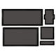 Picture of Corsair Crystal 460X RGB Dust Filter Kit