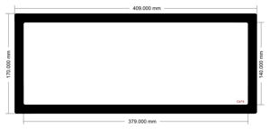 Picture of C674 - 409mm x 170mm