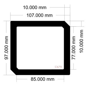 Picture of C679 - 107mm x 97mm