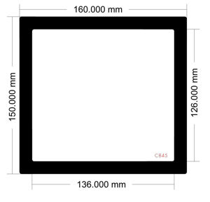 Picture of C845 -160mm x 150mm