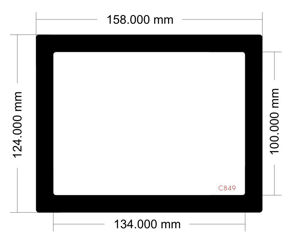 Picture of C849 - 158mm x 124mm