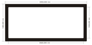 Picture of C154 - 390mm x 180mm