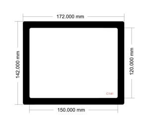 Picture of C1141 - 172mm x 142mm