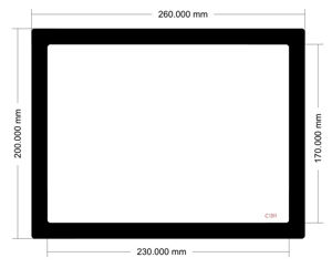 Picture of C1311 - 260mm x 200mm
