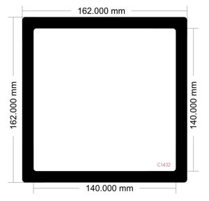 Picture of C1432 - 162mm x 162mm