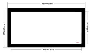 Picture of C1539- 335mm x 170mm