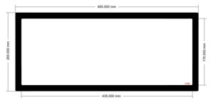 Picture of C1561 - 465mm x 200mm -  Thermaltake Versa H34 Top Filter