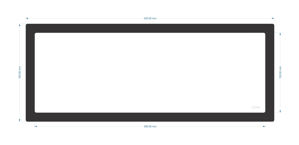 Picture of C2191 - 420mm x 165mm