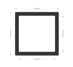 Picture of C2557 - 132mm x 132mm