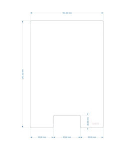 Picture of C2672- 242mm x 165mm Mesh Only