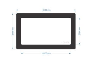 Picture of C2678 - 142mm x 87mm