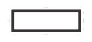 Picture of C2685 - 381mm x 126mm