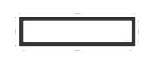 Picture of C2714 - 475mm x 119mm