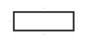 Picture of C2726  - 516mm x 171mm