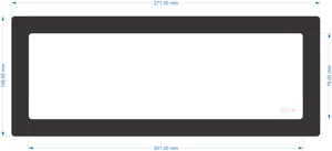 Picture of C2731 - 271mm x 106mm