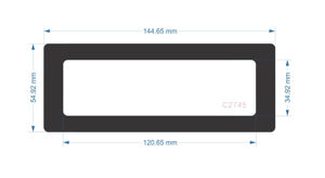 Picture of C2745  -  144.65mm x 54.925mm