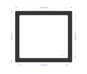 Picture of C2746  - 165mm x 150mm