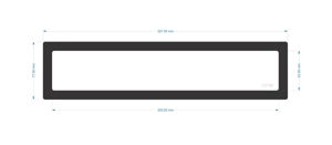 Picture of C2758 - 327mm x 77mm