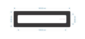 Picture of C2769 - 160mm x 45mm