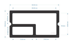 Picture of C2780 - 180mm x 100mm