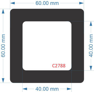 Picture of C2788 - 60mm x 60mm