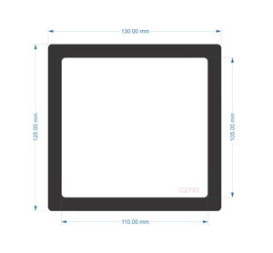 Picture of C2792 - 130mm x 125mm