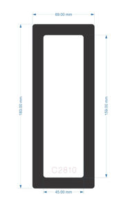 Picture of C2810 - 69mm x 183mm