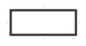 Picture of C2814 - 455mm x 180mm