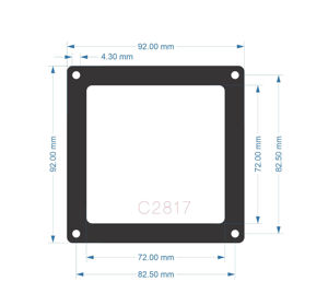 Picture of C2817 - 92mm x 92mm