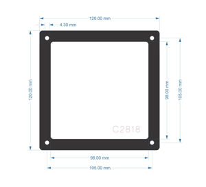 Picture of C2818 - 120mm x 120mm